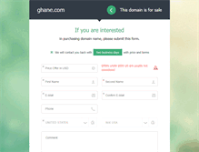 Tablet Screenshot of ghane.com